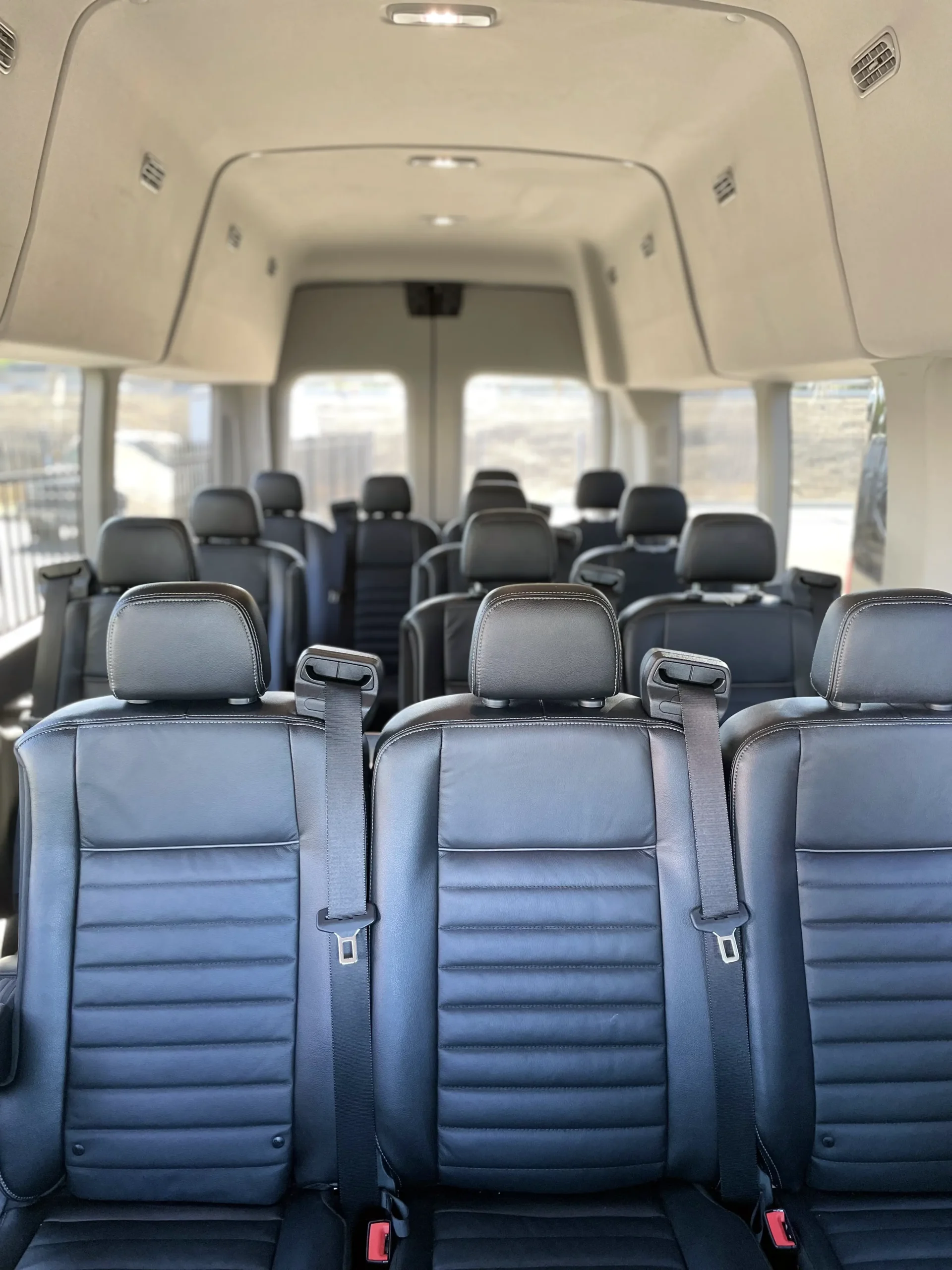 shuttle-interior Best Corporate Limousine Vacaville Ca